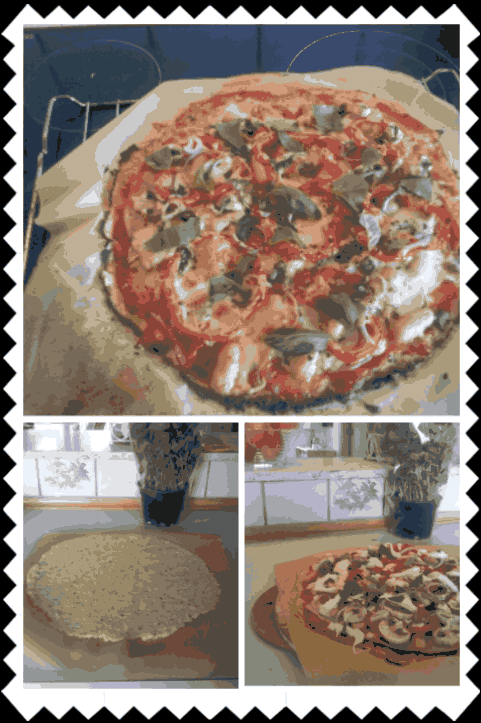 Kål pizza – af Julie